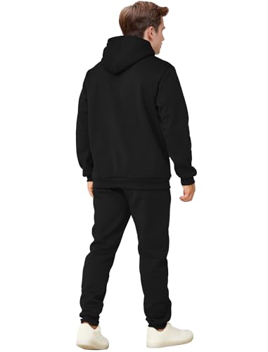 Men's Tracksuits 2 Piece Casual Long Sleeve Sweatsuits Athletic Hoodie and Sweatpants Set Jogging Suit4