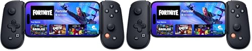 Image of BACKBONE One Mobile Gaming Controller for iPhone 14 & Older (Lightning) 2nd Gen, Phone Controller, Play Xbox, PlayStation, PC, App Games & More (With 3 Months of Apple Arcade Access) (Pack of 2)