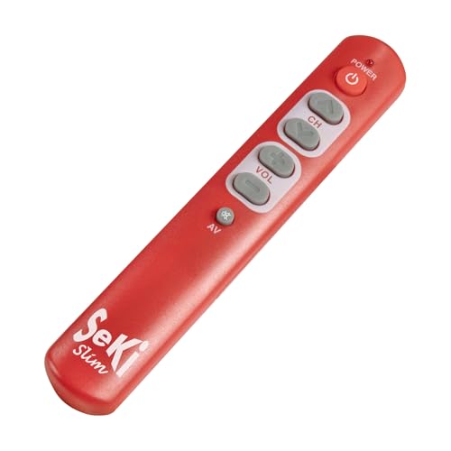 SeKi, Slim Seki Slim - Telecomando universale autoapprendente, colore: Rosso