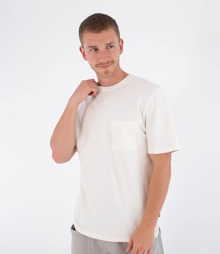 T-Shirt Hurley Kraft Pocket de la Plage à la Ville en Manches Courtes