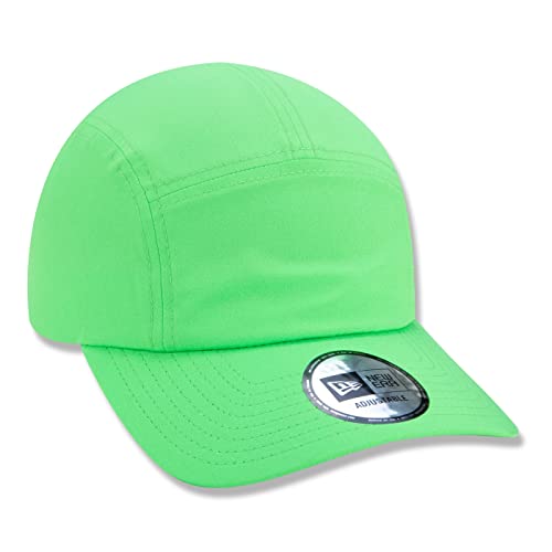 Bone New Era Runner Performance Aba Curva Verde Aba Curva Amarelo