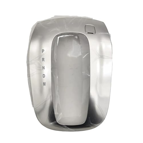 XQSMWF Gear Shift Bezel Cover Silver Fit for Buick Encore 2013-2018 1.4L l4 Engine, Replace 55587364 Car Center Console Plastic Gear Shift Panel Trim