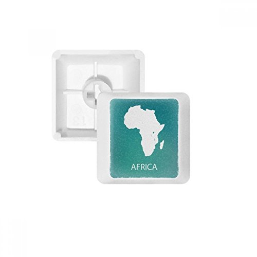 Teclas teclado mecánico blanca OEM PBT mapa África no marcado