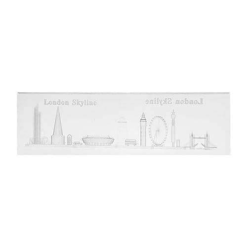 SAJAK 3D London Skyline Crystal Glass Ornament, Laser Engraved Quartz Collectible Gift for Home Decor Office, Wedding - Image 4