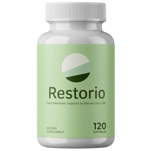 Restorio Metabolic Health Support Capsules - Liver & Inflammation Support - Hangover Prevention - Exercise Recovery - 120 Capsules