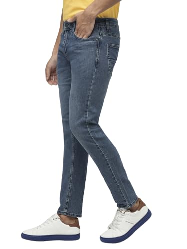 Image of Jack & Jones Men's Slim Fit Mid Rise Jeans