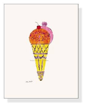 Amazon.co.jp: ポスター アンディ ウォーホル Ice Cream Dessert