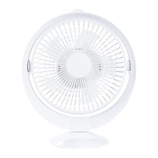Buy Bellveen® Tabletop Desk Table Fan 8" Hights,Manual 2 Speed Operation Mode in ABS Fan for