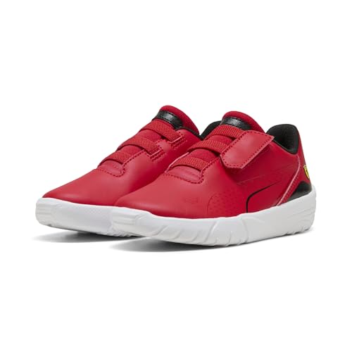 PUMA Zapatillas Scuderia Ferrari Drift Cat 11 Niños 30, Rosso Corsa Black Red