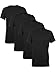 Produktbild Tom Tailor Herren Crew- Neck T-Shirt - 4er Pack, Größe:XL;Farbe:Black (1028702)
