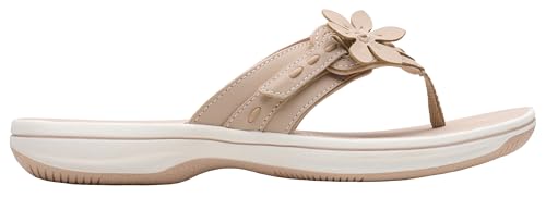 Image of Clarks Women's Breeze Opal Cloudsteppers Flip-Flop | Casual Sandals