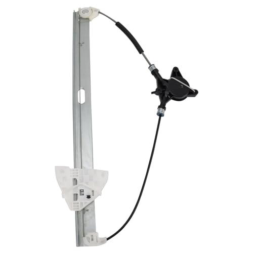 Image of TRQ Front Right Power Window Regulator Without Motor Passenger Side Compatible with 2007-2015 Mazda CX-9