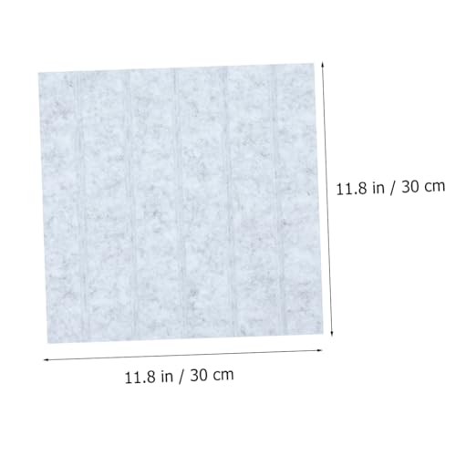 Toddmomy 6 paneles acústicos absorbentes de sonido para estudio oficina home theater Gris Plata miniatura 2