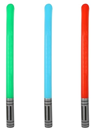 Achat En Gros Offre Gonflable Sabre laser Clair Saber Jouet Couleur Peut Varier - Quantité 3, Taille unique