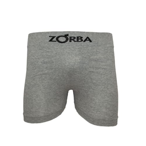 Kit 3 Cuecas Zorba Boxer sem Costura Algodão 781 Marinho/Azul/Mescla - P