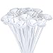 Diealles Tiges de Support à Ballon, 100 Pièces Ballon Cup avec Porte-Bâton pour Anniversaires, Mariages, Décoration de Fête,40CM, Réutilisable