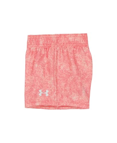 Image of Under Armour Girl's 2-piece Short Sleeve Tee and Shorts Set, Lightweight and Comfortable