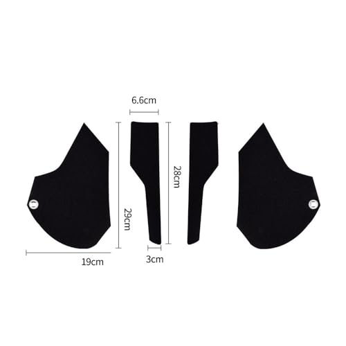 Protection Réservoir Moto en Caoutchouc Premium Haute Densité pour 800MT 2021-2024