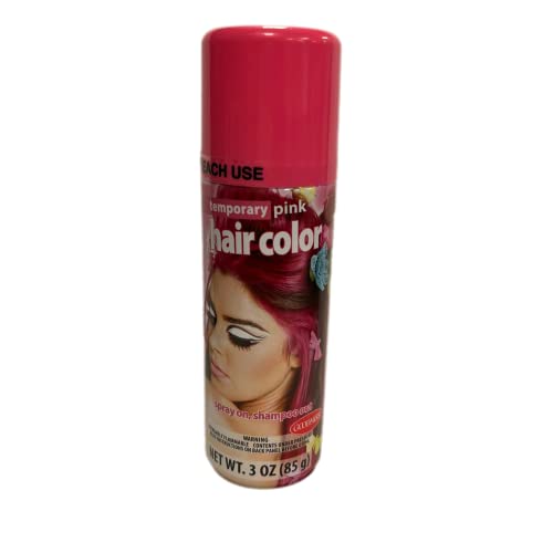 Spray temporal para cabello color rosa miniatura 7