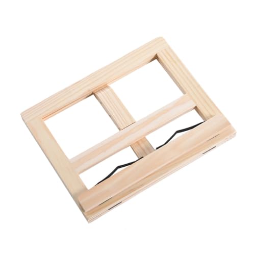 Support de lecture en bois contre mauvaise posture pupitre ajustable lit bureau enfants