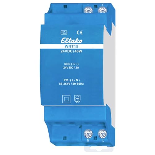 Alimentation Rail DIN 2 A Eltako 20000075 contre les pannes de tension