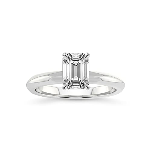 FRIENDLY DIAMONDS Lab Grown Diamond Ring For Women IGI Certified | 0.50-6 Carat Alora Solitaire Lab Diamond Ring | 14K Or 18K White, Yellow Or Rose Gold | FG-VS Quality