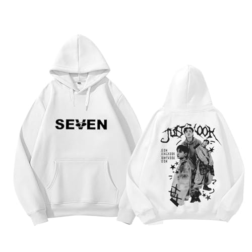 MURQ Sudadera con Capucha del álbum Seven de Jungkook, Sudadera con Estampado de...