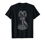 Viking Norse Mythology Thor's Mjolnir Odin's Huginn & Muninn T-Shirt