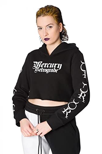 Banned Clothing - Women's Mercury Retrograde Hoodie S/Black Cover