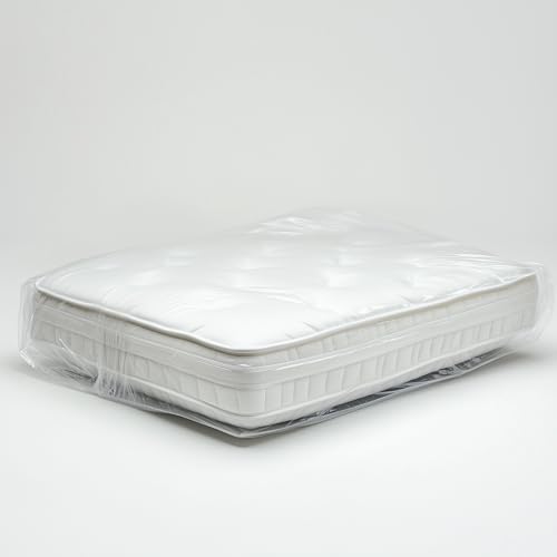 6ft Super King Heavy Duty Mattress Bag For Storage Moving Removal Mattress Polythene Protector Cover