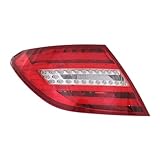 Pour Mercedes pour Benz W204 classe C 2007 2008 2009 2010 2011 2012 2013 2014 pièces de voiture plus anciennes feux arrière feux arrière feux de freinage arrière clignotants
