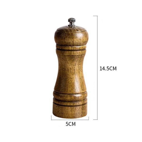 Salt and Pepper shakers Pfeffermühle for Pfeffer, Sesam, Meersalz, Sichuan-Pfeffer und schwarzen, geeignet for Heimküchen, Restaurantküchen, Versammlungen im Freien(S)