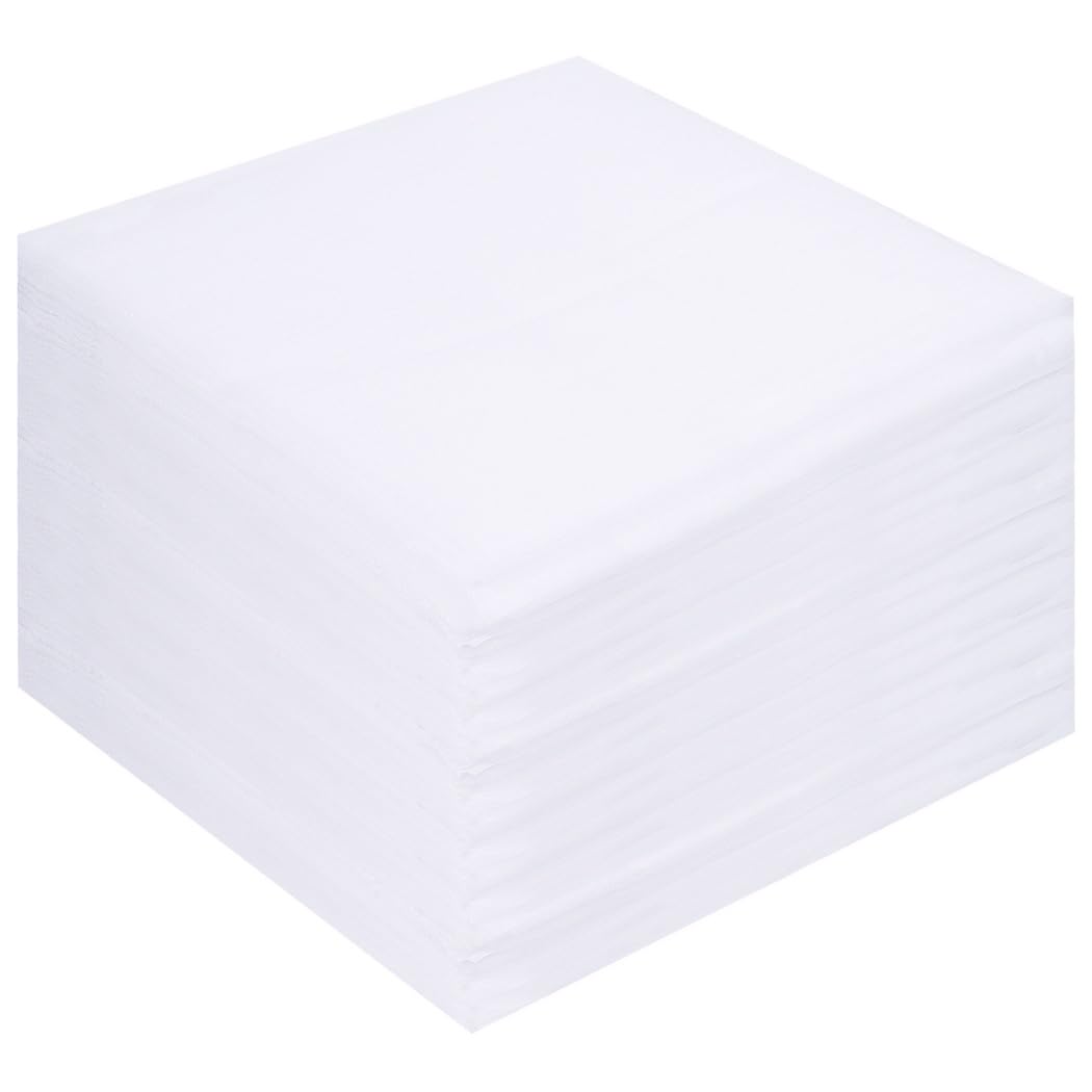 Hojas de espuma amortiguadora, 100 unidades, para artículos frágiles hojas de embalaje de espuma, suministros y embalaje para gafas, platos, jarrones, materiales de embalaje para muebles y