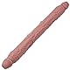 42 * 3,6 cm doppelendiger riesiger Dildo, Realistischer geäderter Doppel-Dildo homosexuelles Spielzeug, XXL extralanger Silikon-Penis, Anal- und G-Punkt-Sextoy, Geeignet für Männer, Frauen und Paare
