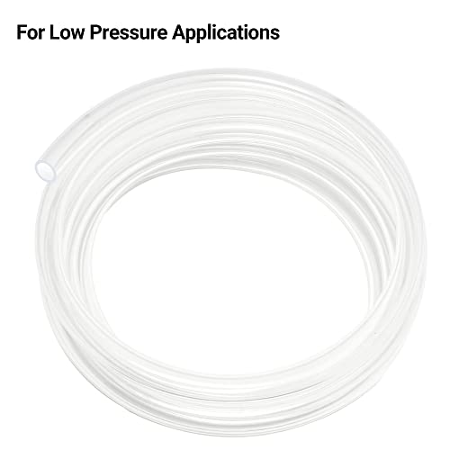 Clear Vinyl Tubing 3/4 ID1 OD 100 Ft 30PSI,Flexible