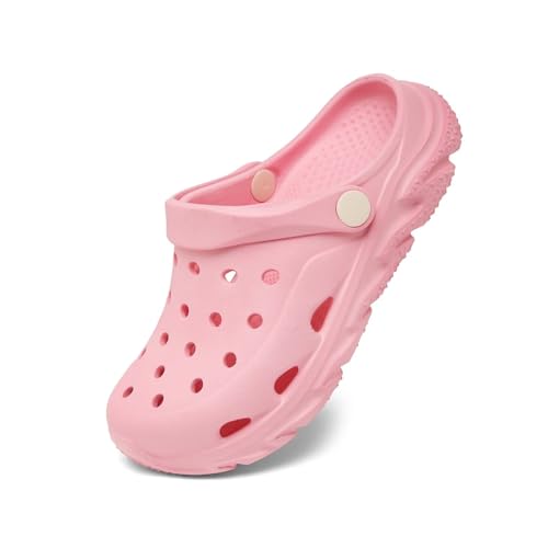 Image of Toddler Kids Clogs for Boys Girls Comfortable Slip on Sandals Beach Pool Slipper