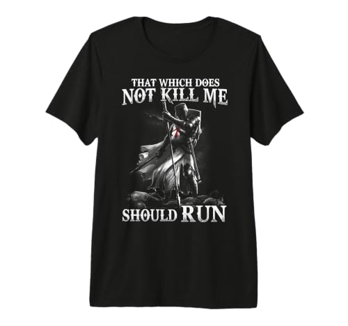 Image of Knight Templar - that which Does not Kill me Tshirt Premium T-Shirt