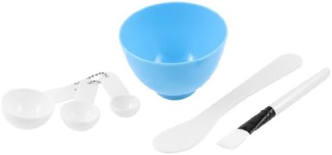Ruilogod Blue White Cosmetic Tool Mixing Bowl Brush Measure Spoon Set (id: 062 99b 439 1e5 6cd image 2