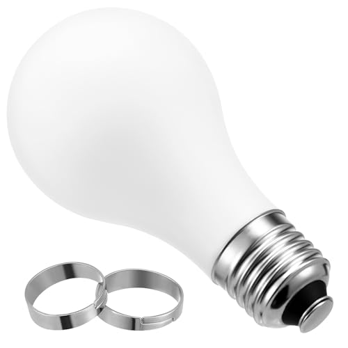 Ipetboom Bulb Props - Bulb Close-up Led Glow Tricks Toy Illusions Party Magical Props Magicians Comedy for Magical Trick - White