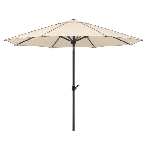 Schneider Sonnenschirm Adria, natur, 300 cm rund, Gestell Alu/Stahl,...