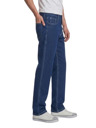 Image of Amazon Brand - INKAST Men Mid Rise Straight Fit Jeans | Denim Wear | Casual Pants | Straight Fit