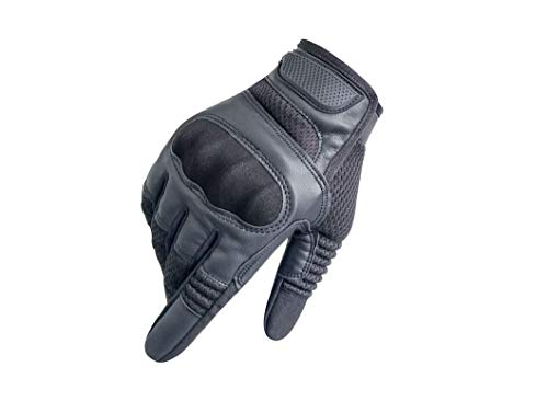 Riloer - Guanti da moto con dita complete, per