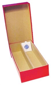 Caja Guardhouse para Monedas Roja 10x4x2 Pulgadas miniatura 1