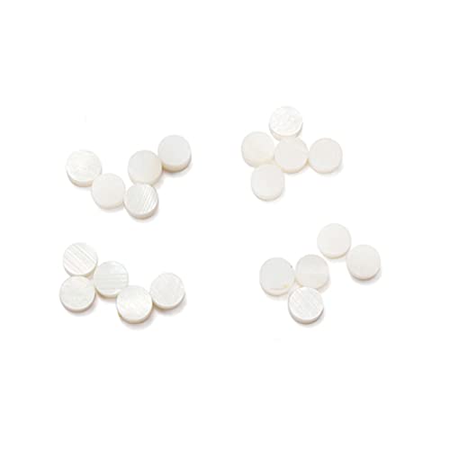 20 Pcs Guitar Fingerboard Markers Dots Abalone Shell Inlay Dots Position Marker For Ukulele Acoustic Guitar Fretboard