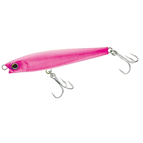 Duel Lure, Sinking Pencil, Hardcore Monster Shot (S), Far Throw [Fishing Tackle Sea Fishing, Freshwater Sea Bass] 3.1 inches (80 mm), Weight: 1.1 oz (30 g) F1207-MP Matte Pink