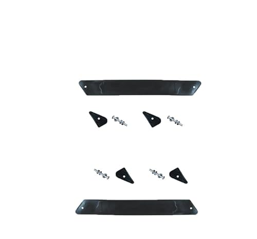 2Pcs Stroller Footrest Replacement Adjustable Stroller Extension and Accessories for Babies Pushchair Seat Liners, Baby Connectors (37cm Black)