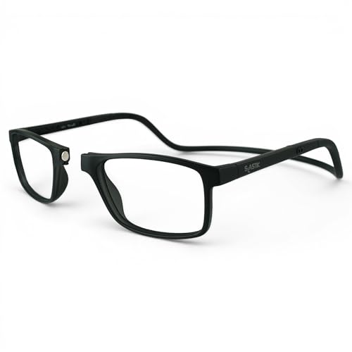 Clic Magnetic Reading Glasses - Adjustable Neck Hanging Readers - Secure Fit with Soft Headband -...