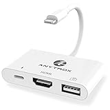 video 8 adapter vhs kassette 【3-in-1-USB-zu-HDMI-Adapter】Der USB-zu-HDMI-Adapter mit mehreren Anschlüssen umfasst einen Ladeanschluss, einen HDMI-4K-Ausgangsanschluss und einen USB 3.0-Anschluss. Es kann die Anforderungen der meisten Benutzer erfüllen, z. Videos ansehen, Spiele spielen, Dateien oder Fotos auf Fernseher /Monitor /Projektor übertragen. Die digitale AV-HDMI-Verbindung 1080P kann hochauflösende Bilder und Videos liefern.