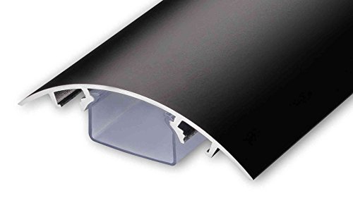 TV Diseño de Cables de Aluminio en Negro stumpfmatt Lacado en Diferentes Longitudes de ALUNOVO