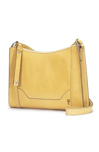 Image of Frye Women's Melissa Zip Crossbody Bag, Stylish Handbag with Adjustable Strap & Pockets